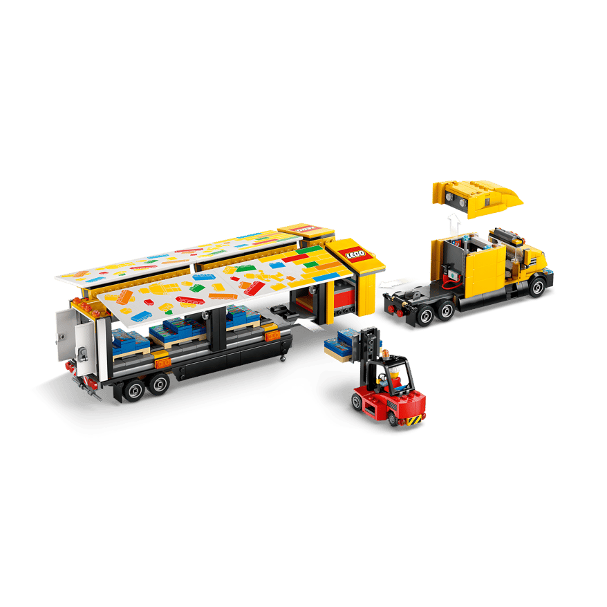 LEGO Yellow Delivery Truck