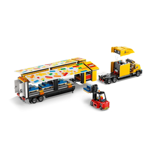 LEGO Yellow Delivery Truck