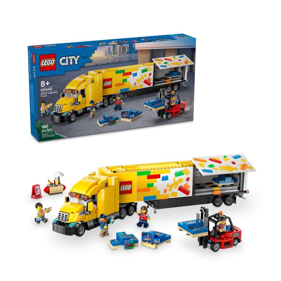 LEGO Yellow Delivery Truck