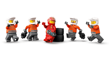 LEGO F1® Pit Stop & Pit Crew with Ferrari Car