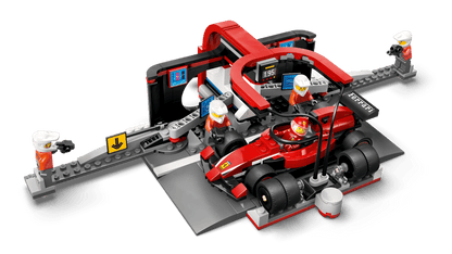 LEGO F1® Pit Stop & Pit Crew with Ferrari Car