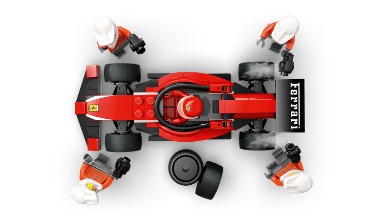 LEGO F1® Pit Stop & Pit Crew with Ferrari Car