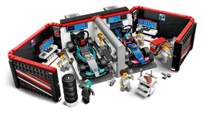 LEGO F1® Garage & Mercedes-AMG & Alpine Cars