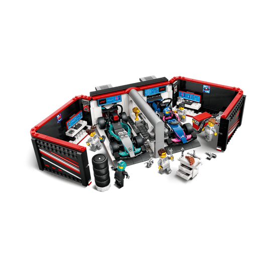 LEGO F1® Garage & Mercedes-AMG & Alpine Cars