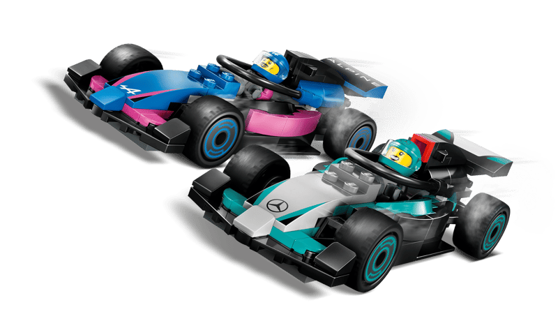 LEGO F1® Garage & Mercedes-AMG & Alpine Cars