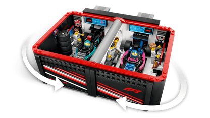 LEGO F1® Garage & Mercedes-AMG & Alpine Cars