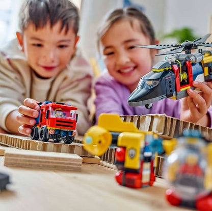 LEGO Helicopter, Fire Truck & Submarine Remix