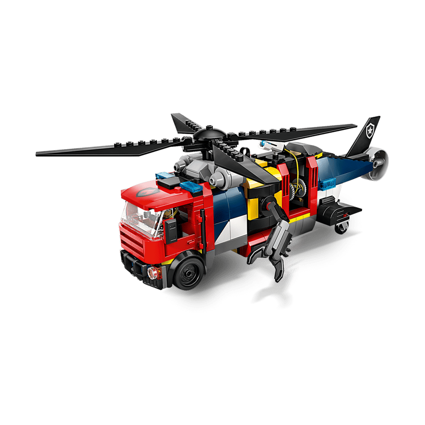 LEGO Helicopter, Fire Truck & Submarine Remix