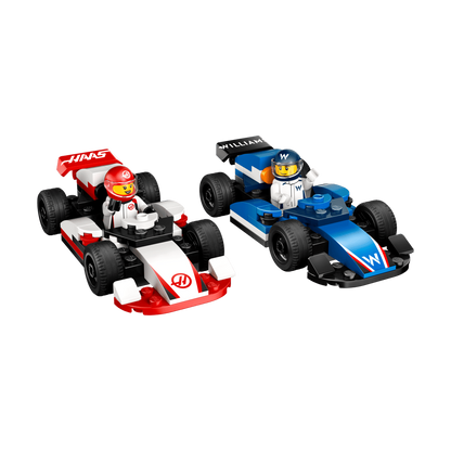 LEGO F1® Williams Racing & Haas F1® Race Cars