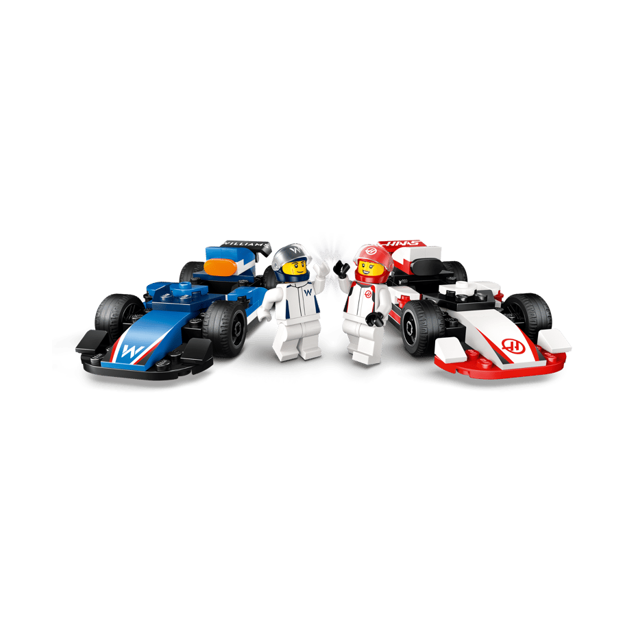 LEGO F1® Williams Racing & Haas F1® Race Cars