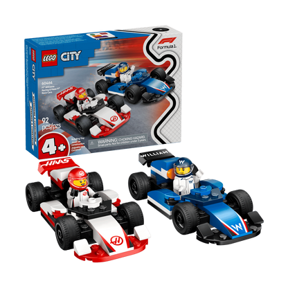LEGO F1® Williams Racing & Haas F1® Race Cars