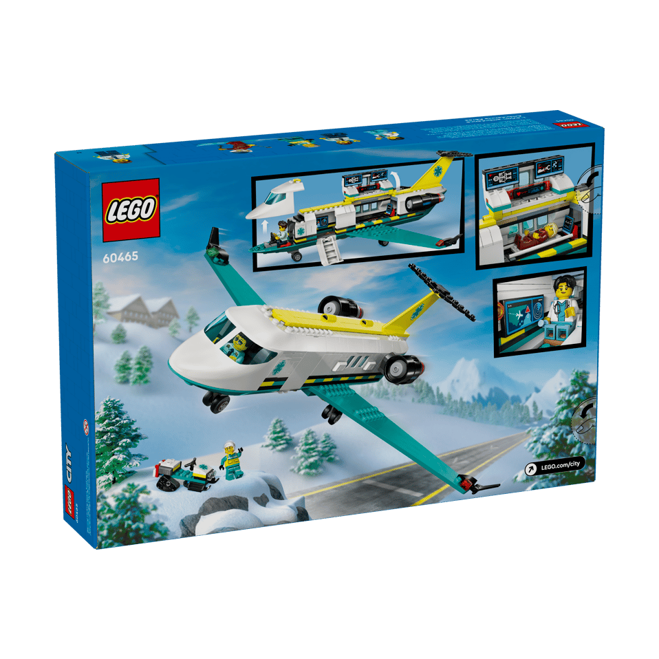LEGO Emergency Air Ambulance Airplane