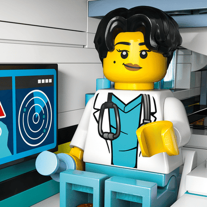 LEGO Emergency Air Ambulance Airplane
