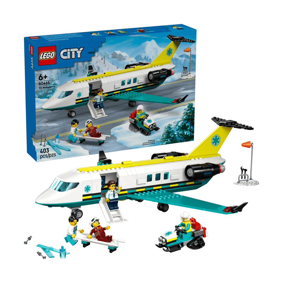 LEGO Emergency Air Ambulance Airplane