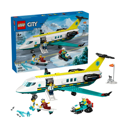 LEGO Emergency Air Ambulance Airplane