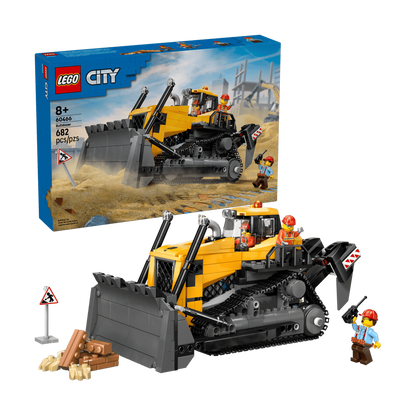 LEGO Yellow Bulldozer