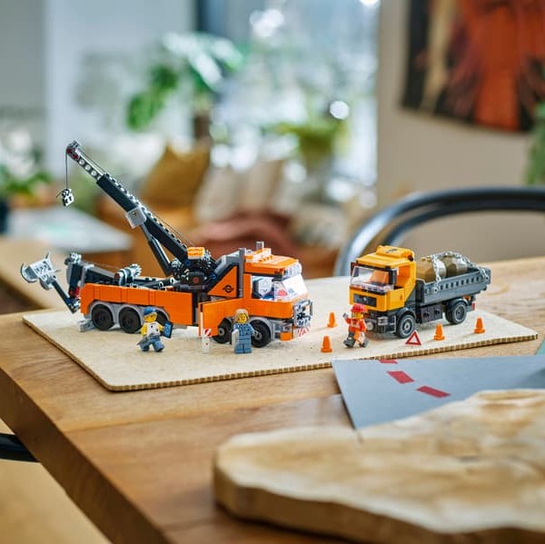LEGO Heavy-Duty Recovery Tow Truck with Crane