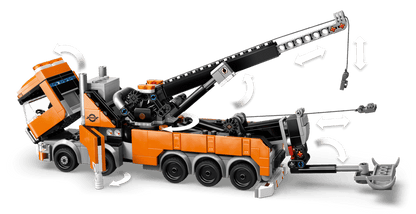 LEGO Heavy-Duty Recovery Tow Truck with Crane