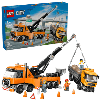 LEGO Heavy-Duty Recovery Tow Truck with Crane