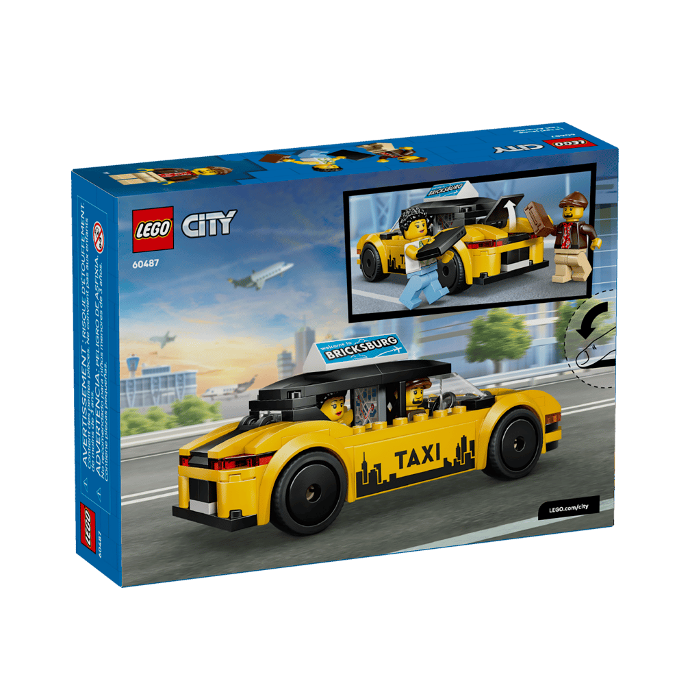 LEGO Yellow Taxi