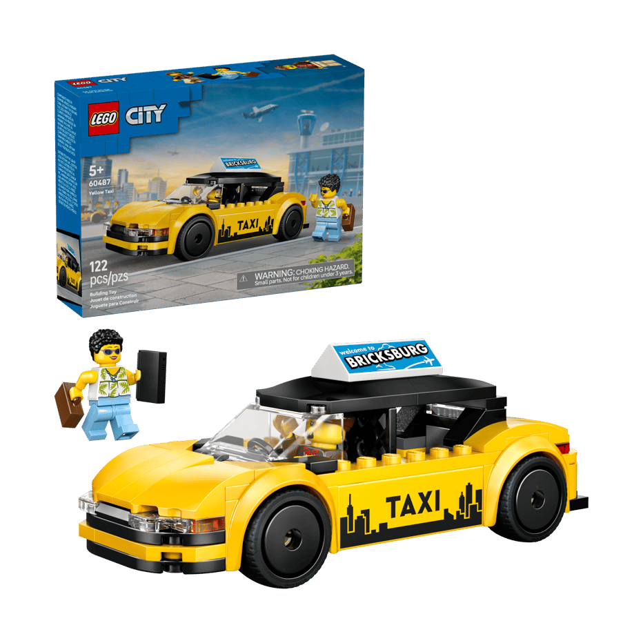 LEGO Yellow Taxi