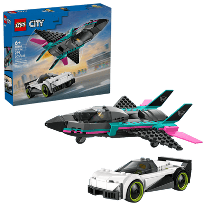 LEGO Jet vs. Car