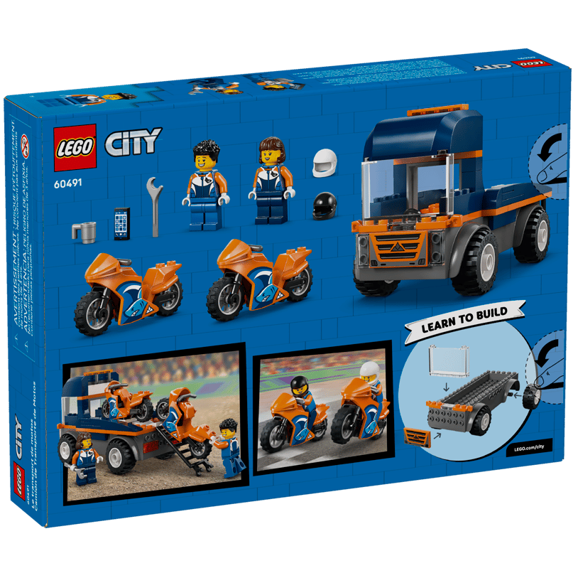LEGO Motorcycle Transporter