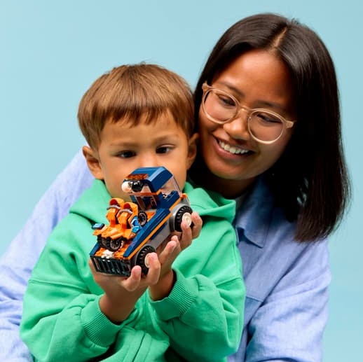 LEGO Motorcycle Transporter