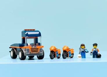 LEGO Motorcycle Transporter