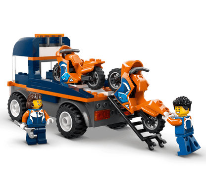 LEGO Motorcycle Transporter