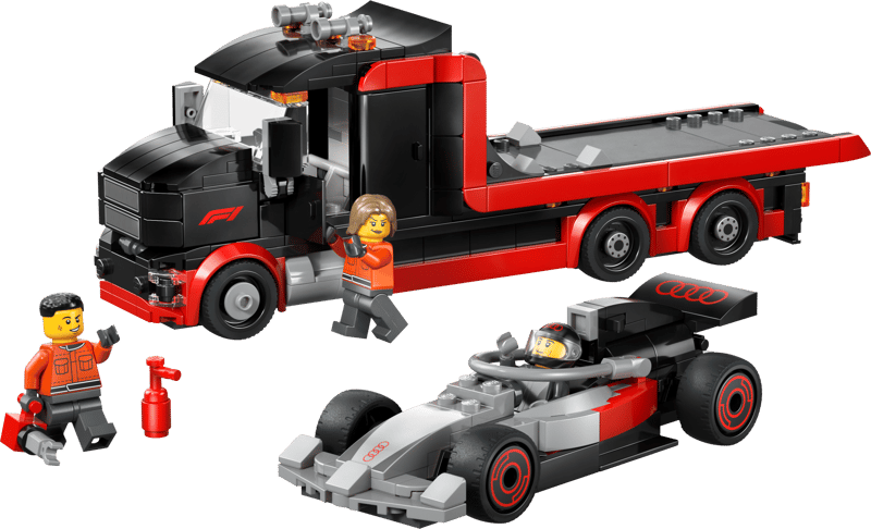 LEGO F1® Display Truck with Audi F1® Race Car