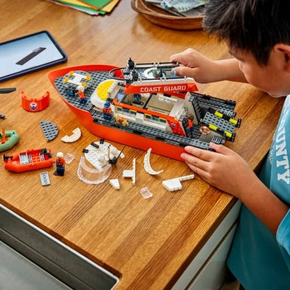 LEGO Coast Guard Rescue Boat & Helicopter