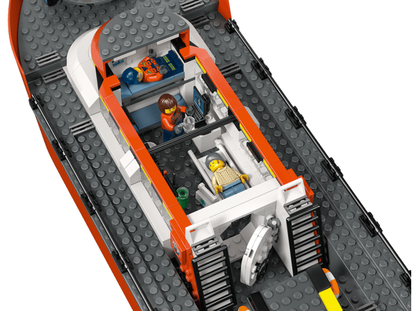 LEGO Coast Guard Rescue Boat & Helicopter