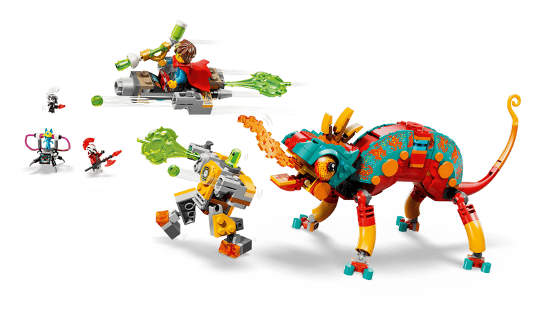 LEGO Mateo's Fire Chameleon