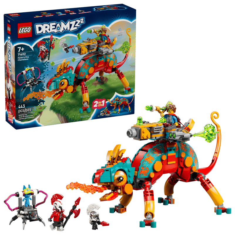 LEGO Mateo's Fire Chameleon