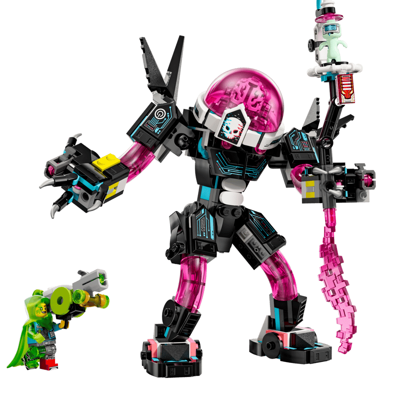 LEGO Mateo vs. Cyber Brain Mech