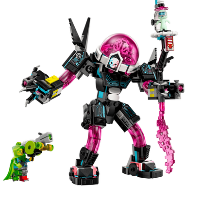 LEGO Mateo vs. Cyber Brain Mech