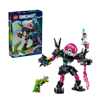 LEGO Mateo vs. Cyber Brain Mech