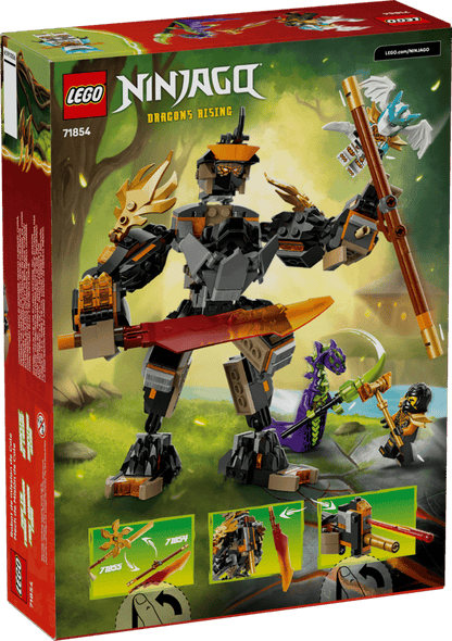 LEGO Cole's Mission Mech & Dragon Zane