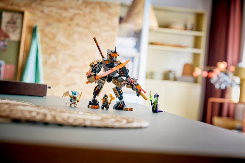 LEGO Cole's Mission Mech & Dragon Zane