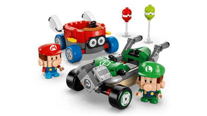 LEGO Mario Kart™ – Baby Mario vs. Baby Luigi