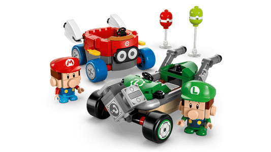 LEGO Mario Kart™ – Baby Mario vs. Baby Luigi