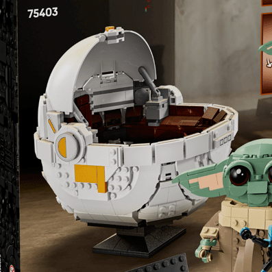 LEGO Grogu with Hover Pram