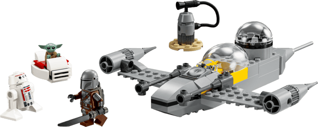 LEGO Mando and Grogu's N-1 Starfighter™