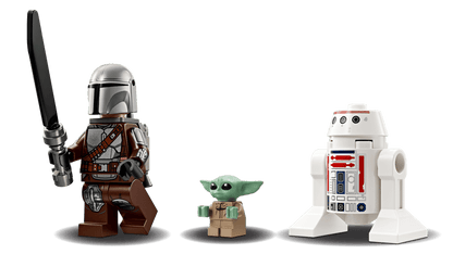 LEGO Mando and Grogu's N-1 Starfighter™