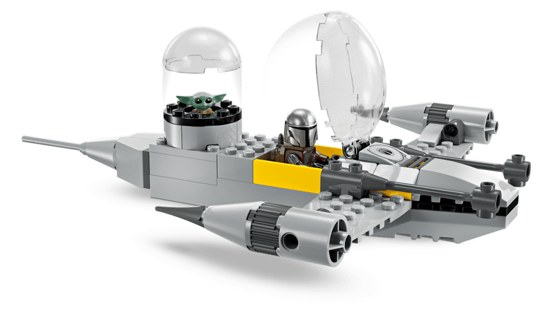 LEGO Mando and Grogu's N-1 Starfighter™