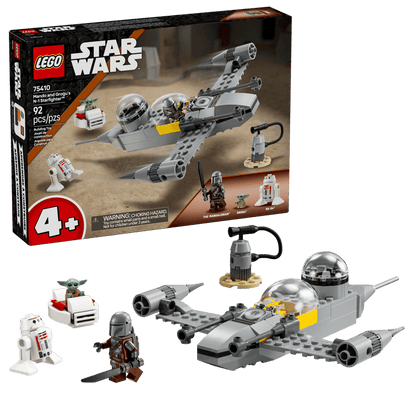LEGO Mando and Grogu's N-1 Starfighter™