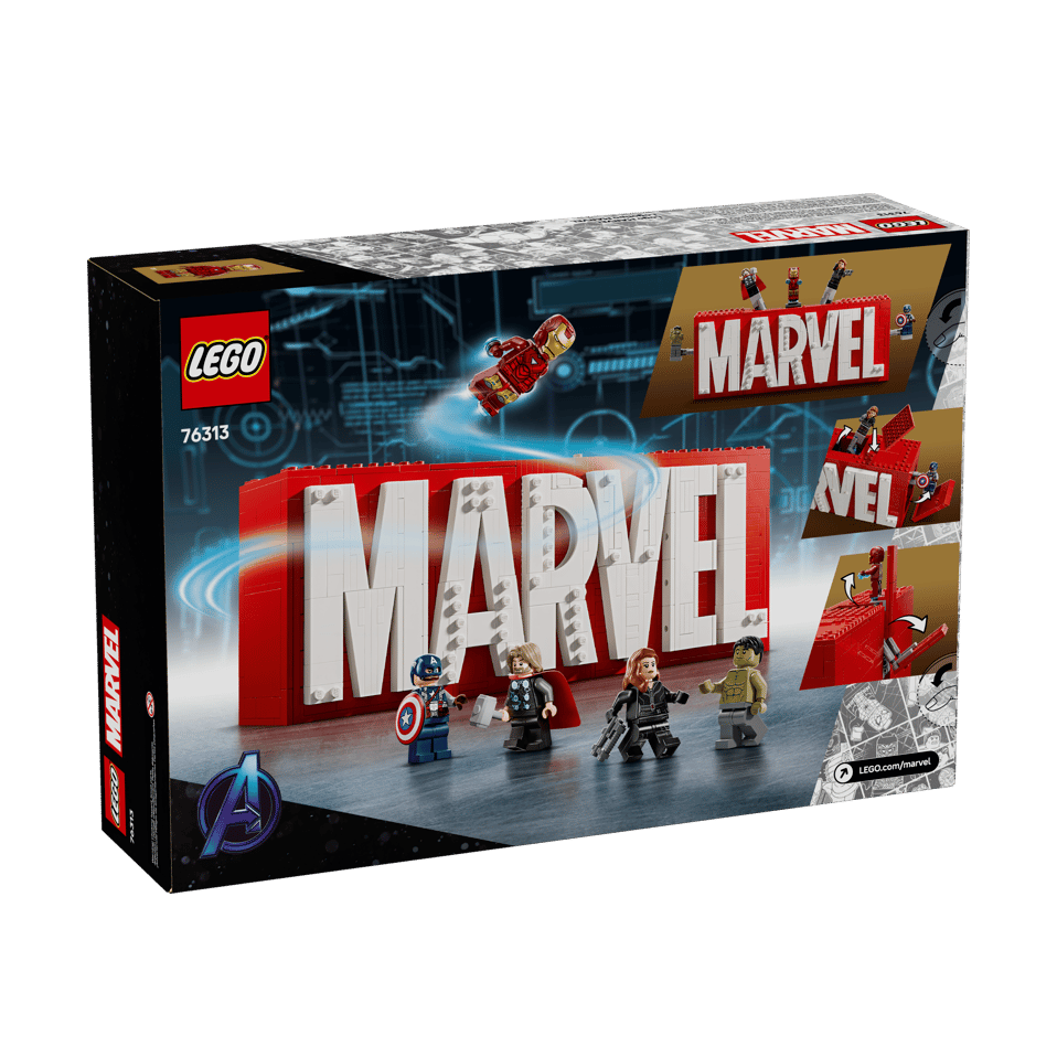 LEGO MARVEL Logo & Minifigures