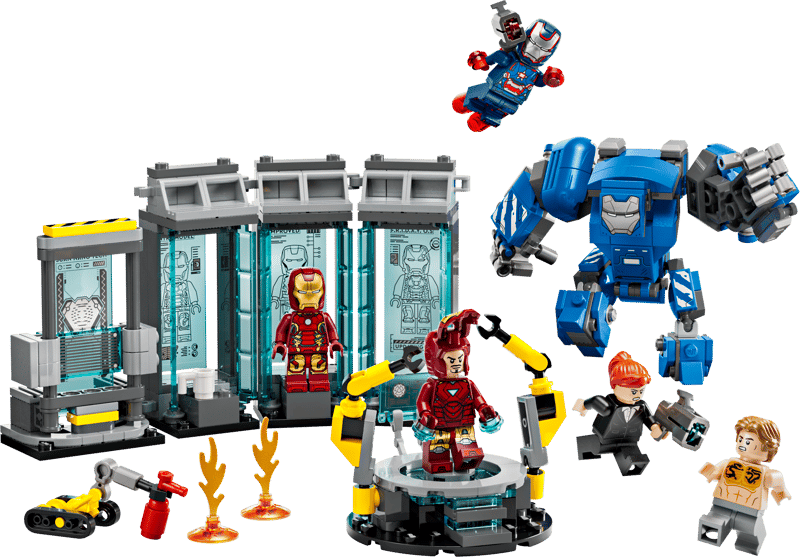 LEGO Iron Man's Laboratory: Hall of Armor