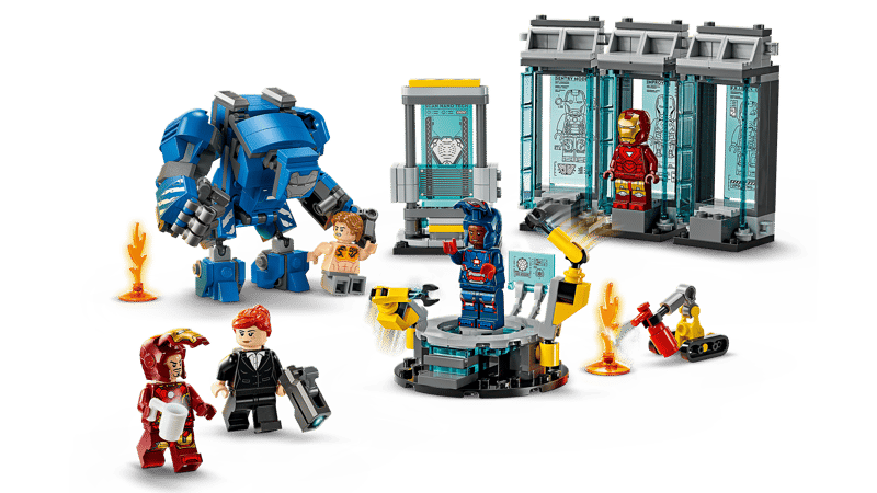 LEGO Iron Man's Laboratory: Hall of Armor